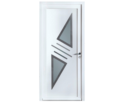 Porte d' entrée PVC
